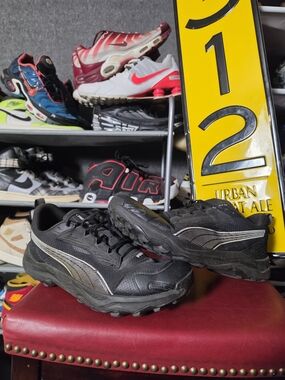 🔥 Puma Men's Size 13 Black Athletic Running Shoes